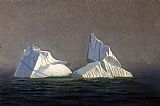 The Icebergs Paintings - Icebergs 1 by William Bradford